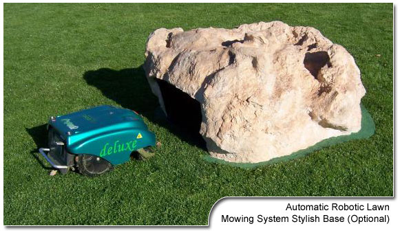 Automatic Robotic Lawn Mowing System Stylish Base (Optional)